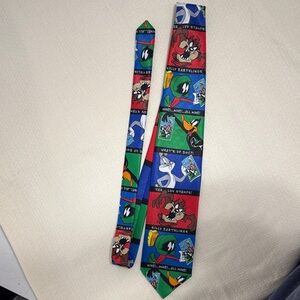 Looney Tunes Stamp Collection Vintage Necktie (original tag)
